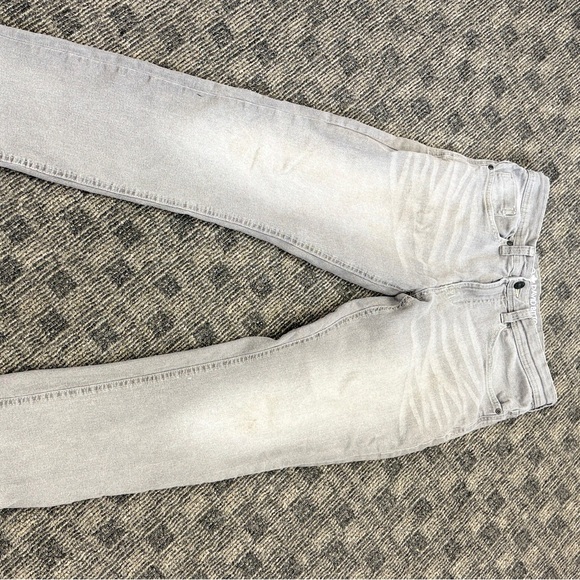 Buffalo David Bitton Light Gray Slim Straight Jeans 32/30 - Picture 12 of 13